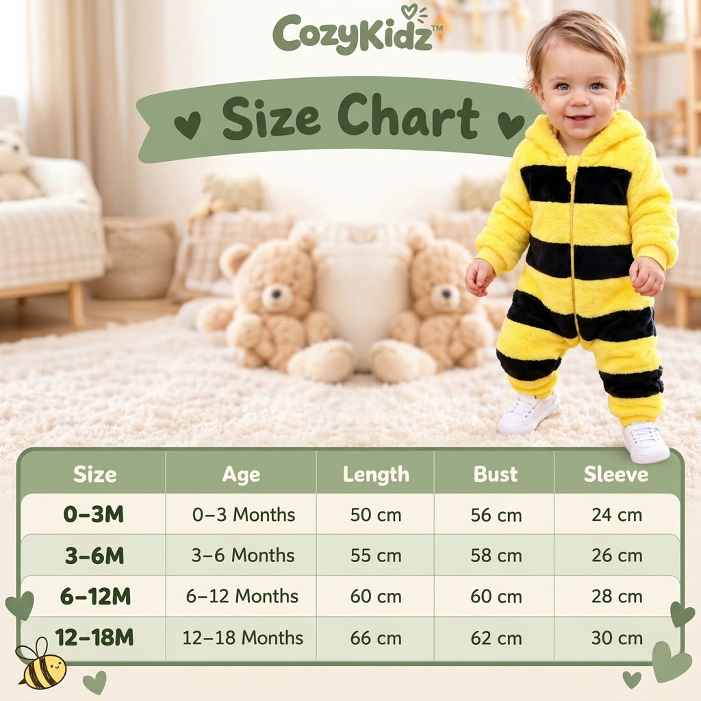 CozyKidz™ Animal Hooded Romper